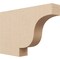 Ekena Millwork 2in. W x 8in. H x 12in. L Newport Woodgrain TimberThane Rafter Tail, Primed Tan RFTUR02X08X12NEWRCPR - alternate 1